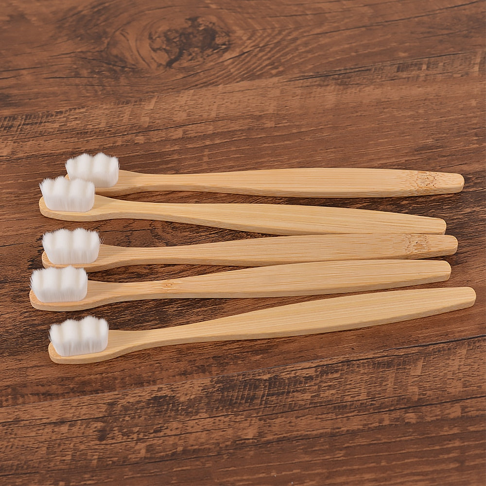 Escova de Dentes de Bambu Nano Personalizada