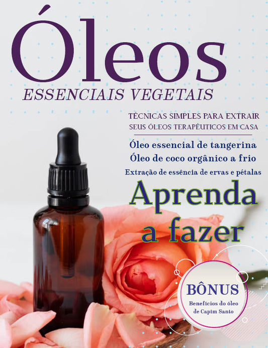 E-book Óleos Essenciais Vegetais