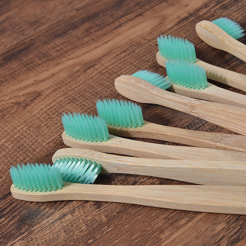Escova de dente de bambu