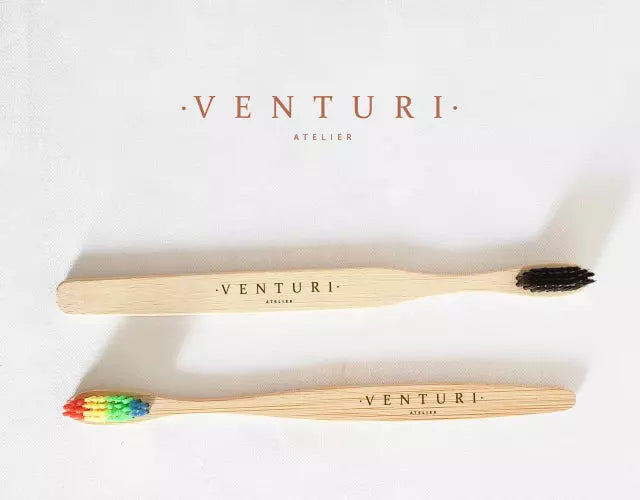 Escova dente bambu personalizada